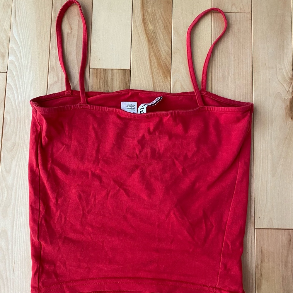 H&M Vibrant Red Camisole Top